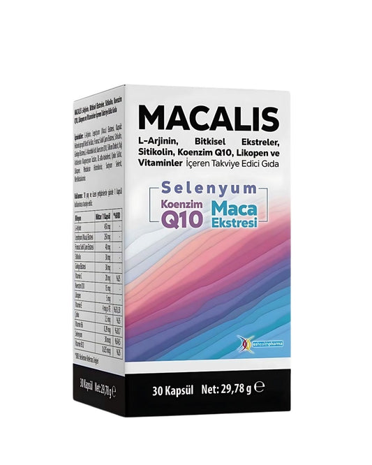 Macalis Bitkisel İçerikli Takviye Edici Gıda